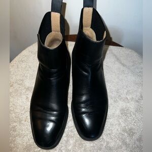 & Other Stories Black leather ankle boots